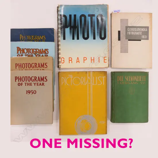 NINE PUBLICATIONS: PHOTOGRAPHIC JOURNALS